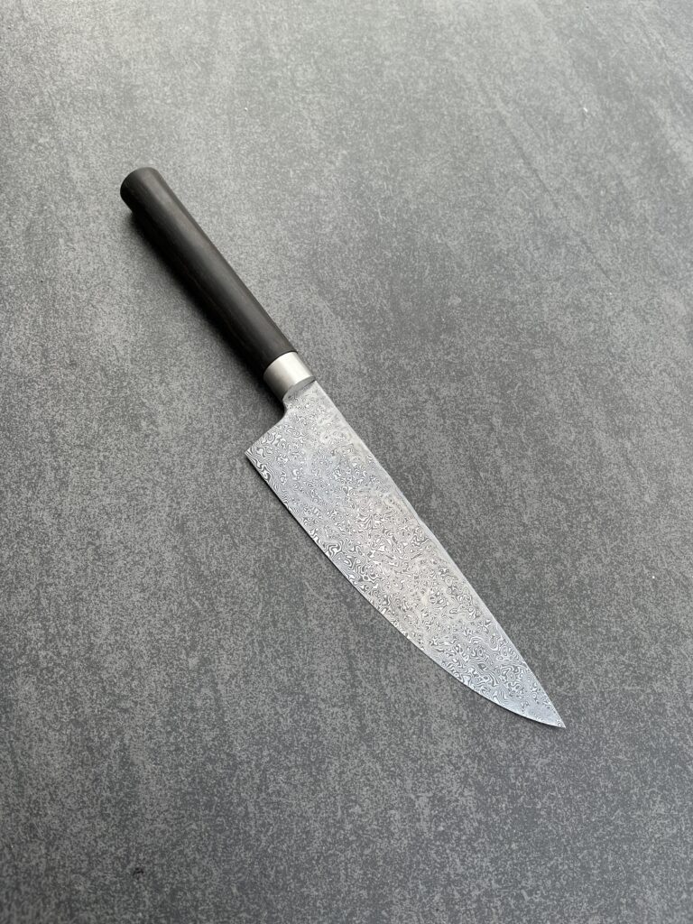 Kochmesser 18cm | Balbach Damast inox | Ebenholz